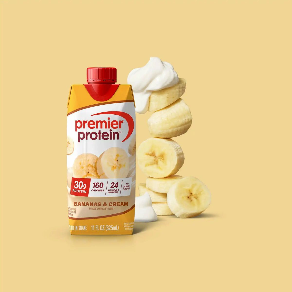 Bananas & Cream Protein Shake