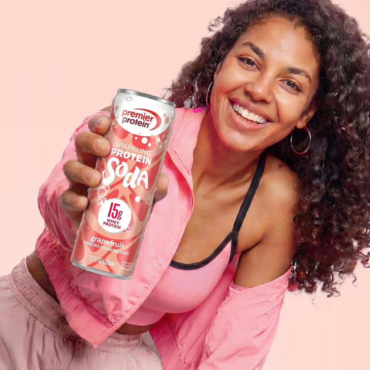 Grapefruit Sparkling Protein Soda